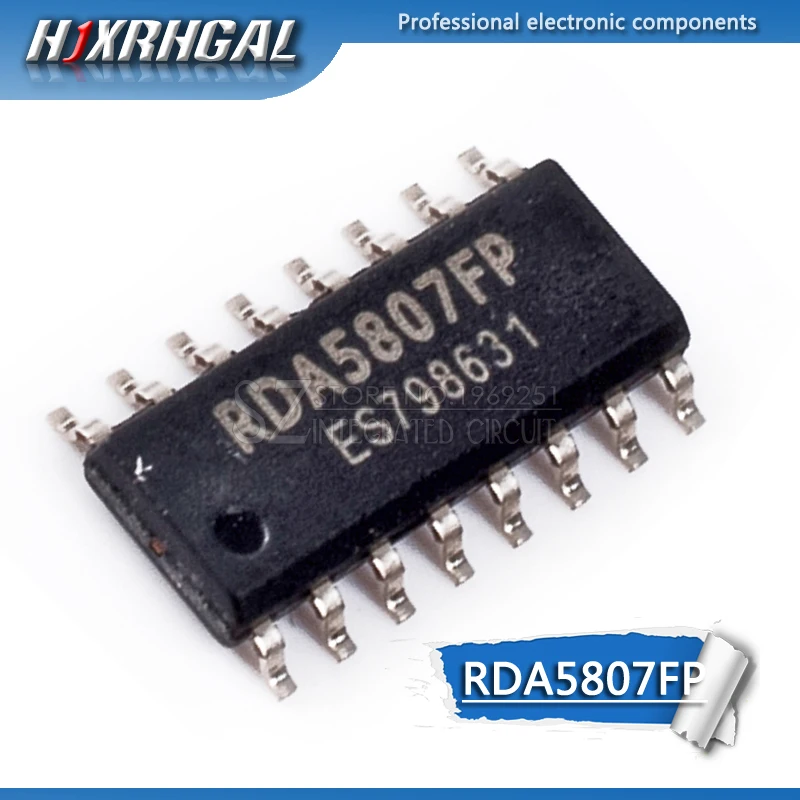 1 шт. RDA5807FP SOP-16 RDA5807 SOP 5807FP SOP16 SMD HJXRHGAL | Электронные компоненты и принадлежности