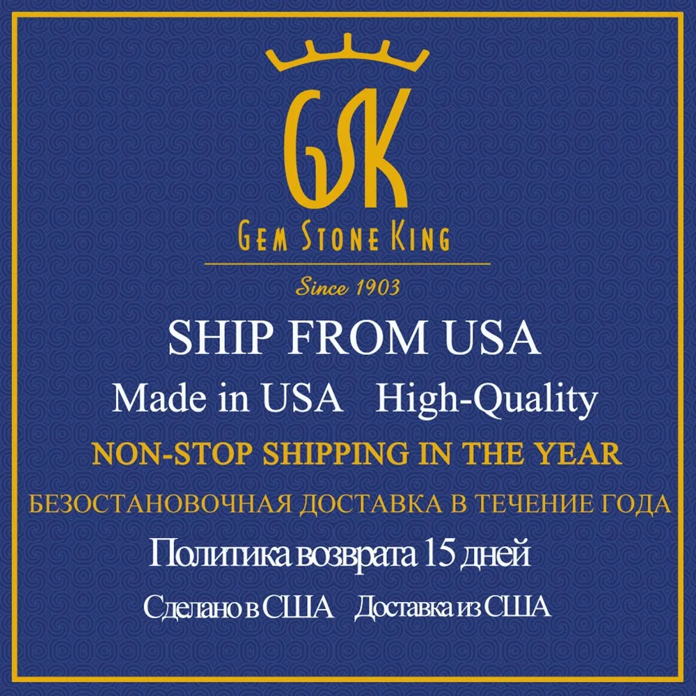 GemStoneKing 1 30 Ct 6.5X4.5mm овальные серьги гвоздики из натурального танзанита