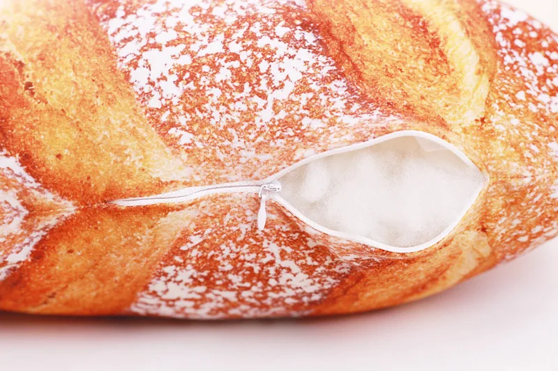 Плюшевые игрушки хлеб подушка 3D модель десерт Подушка-хлеб Офис Подушка настраиваемый
