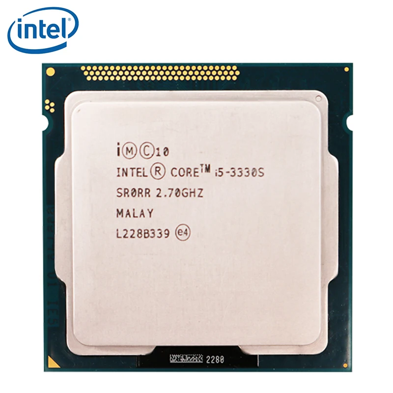 Процессор Intel Core i5 3330S i5-3330S 6M cache 2,7 GHz 65W LGA 1155 четырехъядерный ПК настольный компьютер cpu протестированный рабочий