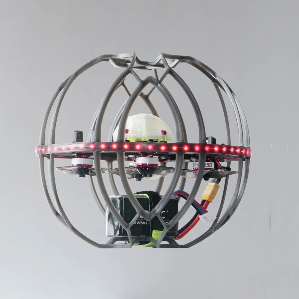 LDARC FB156 RTF Flyball Soccer Drone 87.5mm Wheelbase Droneball Sports Competition Quad Beginner Combo without battery