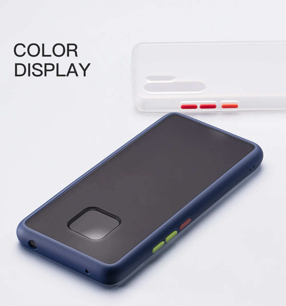 

Clear Case for Redmi Note 6 7 8 Pro 8 8A 7 7A K20 Pro Shockproof Matte Silicone Bumper Cover for Xiaomi Mi 9 CC9 Pro CC9E Coque
