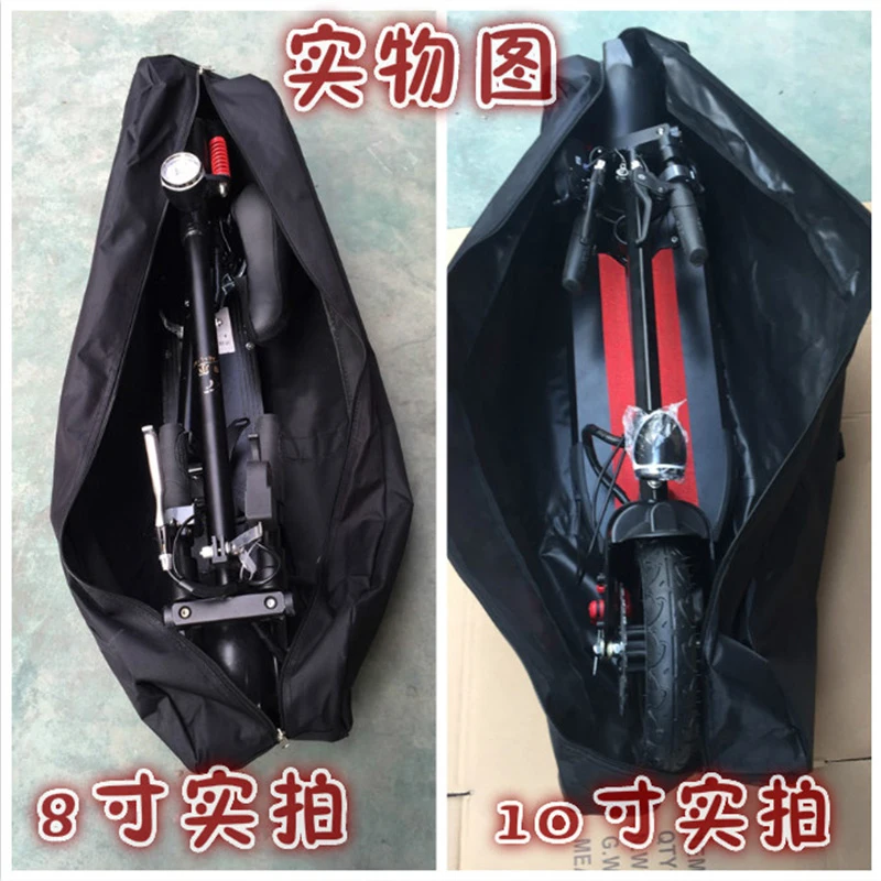 Black Oxford Electric Scooter Carry Bag