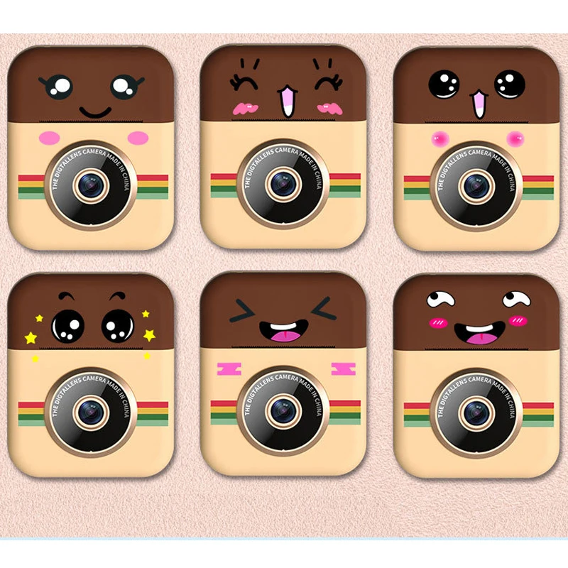 

New Children Camera 1080P HD Camera With Thermal Photo Paper Toys For Kids Instant Print Camera For Birthday Gifts 2020
