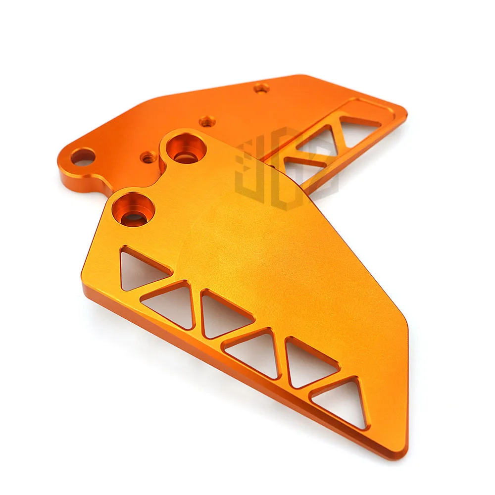 Мотоциклетная CNC алюминиевая передняя задняя защитная крышка для ног крепление для пятки защита для KTM DUKE 250 390