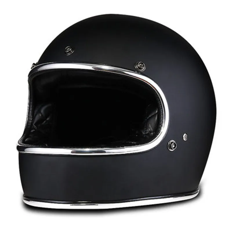 

Motorcycle Helmet Full Face Helmet Men And Women Four Seasons Winter Car Fully Covered Moto Helmet S to XXL matte black