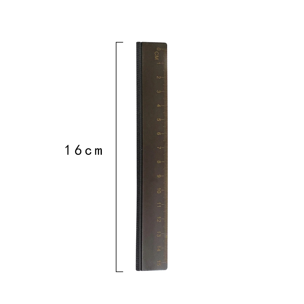 Steel Metal Ruler 15 cm Multifunction Drawing Tools Student Rulers School Office Supplies