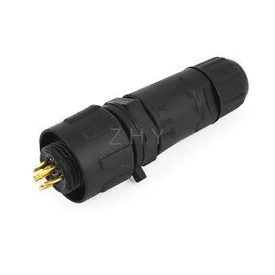 

M14-6 6 Pins Panel Mount Waterproof Connector Cable Adapter IP67 IP68