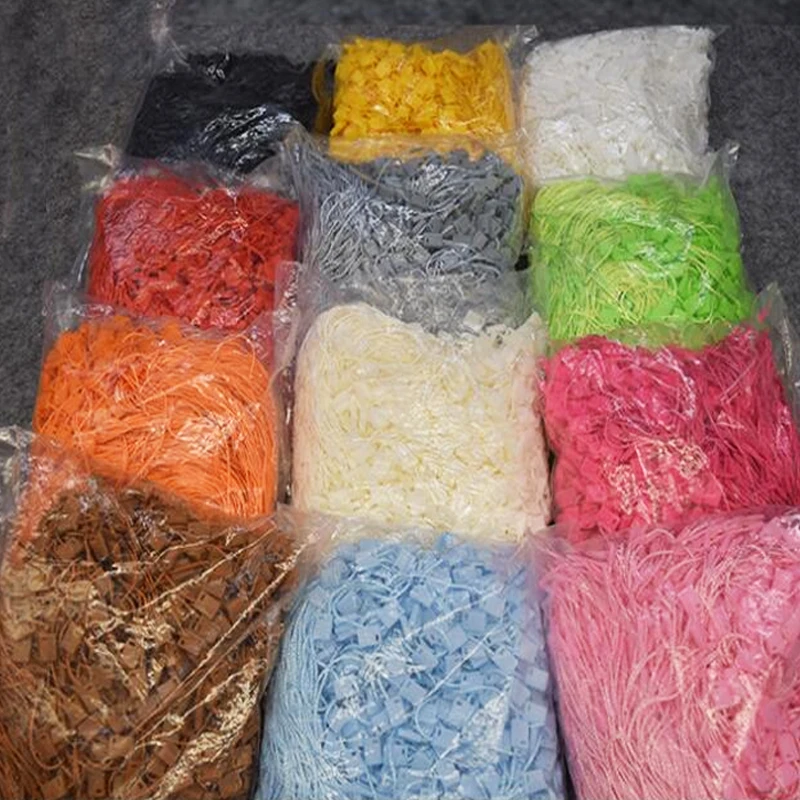 1000 шт. застежки молнии для бирки|hang tag string|tag stringsupplies jewelry |