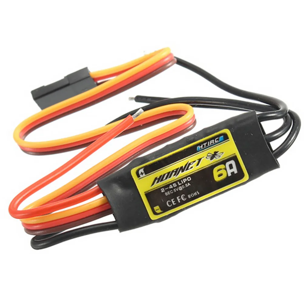 For Htirc Hornet Electronic Speed Controller Helicopter Toy Parts ESC Programmable 6A Brushless RC Airplane | Игрушки и хобби