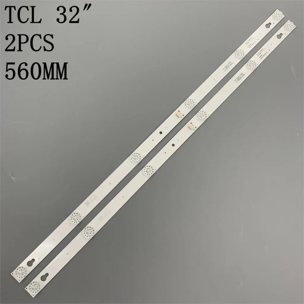 20PCS 6LED LED Backlight Strip for 32HB5426 TCL 32D100 L32S4900s 32S301 L32P1A 4C-LB3206-HR03J HR01J TOT_32D2900 - Цена: 707,10 руб. / lot