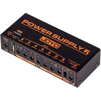 

JP-05 power supply for effect pedals, 7 х9в + 1 combo, Joyo