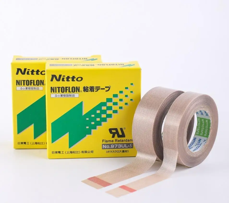 Бежевая односторонняя лента NITTO DENKO t0 13 мм * Ш г 10 м 30 шт. водонепроницаемая NITOFLON