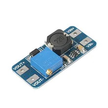 MT3608 DC Регулируемый Модуль Boost 2A Повышающий с микро USB 2 в 24в до 5В 9В