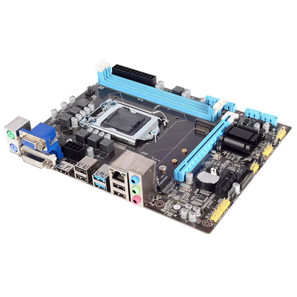 

H110 Replacement Part Computer Accessories PCI Express Dual Channels DDR3/DDR4 Memory Solid State Module Motherboard For Desktop