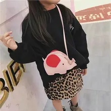 Сумки через плечо с изображением слона для женщин, модная женская сумка через плечо из искусственной кожи, сумка в форме животного, сумка-тоут, женская сумка-мессенджер