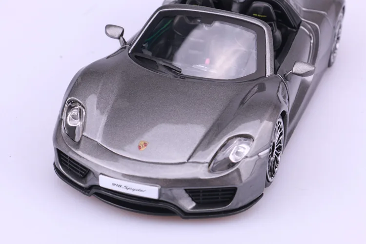 1:24 718 boxster 918 sider высокая имитация сплава модель спортивного автомобиля для детей Подарки