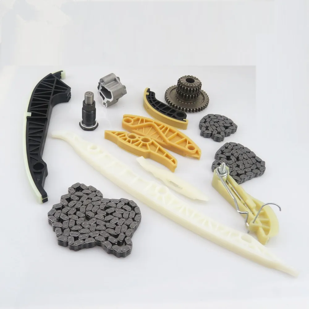FHAWKEYEQ Кол во 13 Натяжной цепи двигателя для VW Beetle Jetta Passat B6 Tiguan CC GTI Golf EOS A3 A4 A5 A6 06H 109 467
