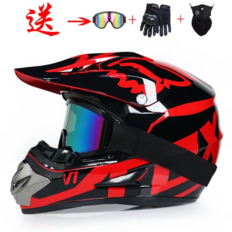 Падение скорости DH внедорожный мотоцикл AM горный велосипед полный Helmeted MX