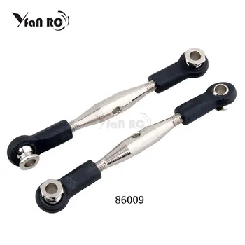 

86009 Adjustable Servo Linkage Pulling Steering Rods Arms 2P for HSP 1:16 RC car 94183 94185 94186 94285 94286 Universally part