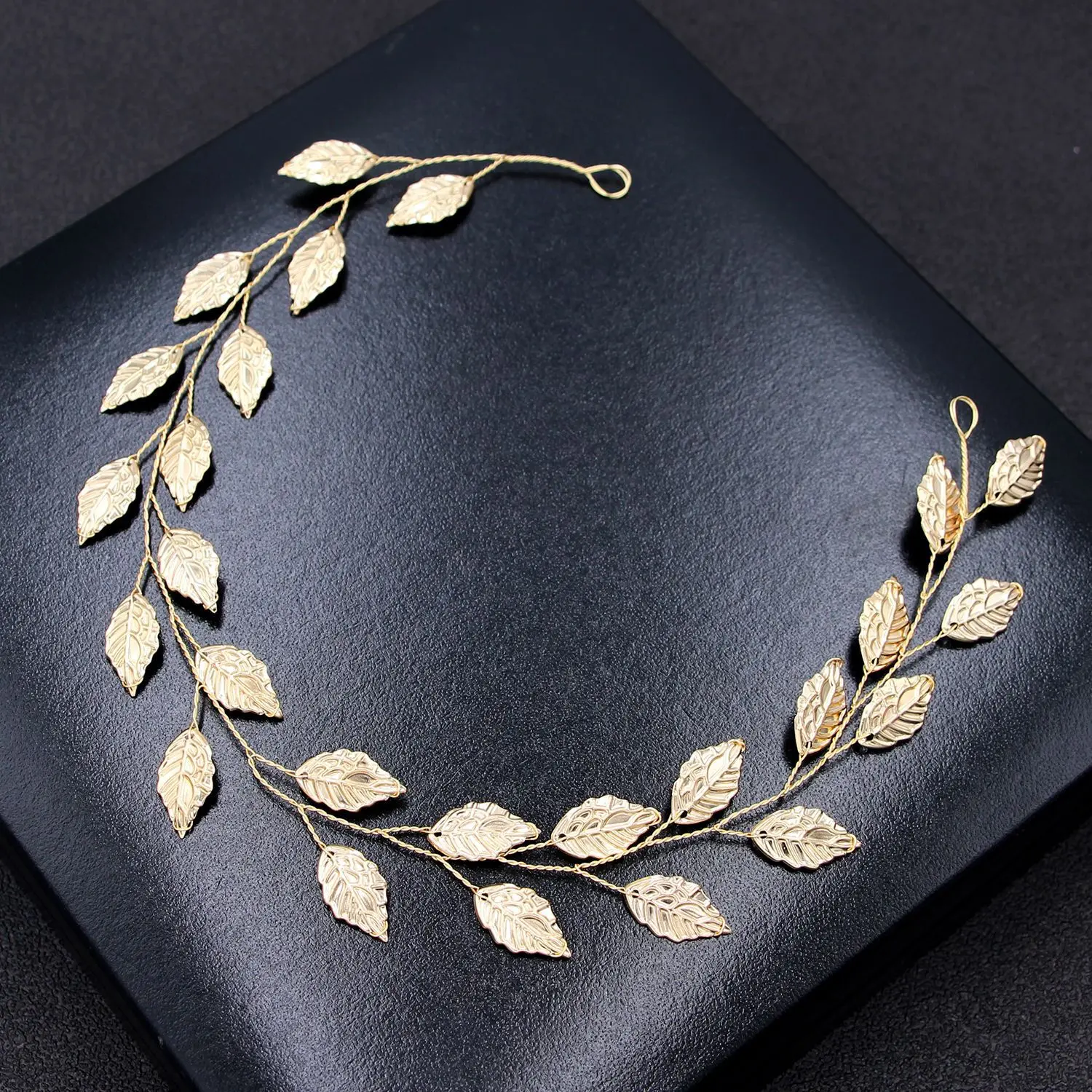 Bridal Headwear Hair Accessory Jewelry Accessories Hair Headdress Hair Band Crown Gold Color Bridal Tiaras Headbands for Women