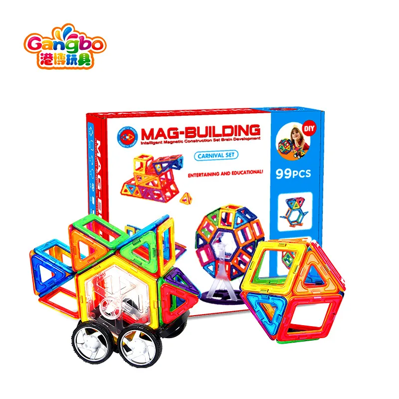 

Bo Magnetic Educational Environmentally Friendly Flexible DIY Children'S Educational Toy Building Blocks Trolltech Creative Earl
