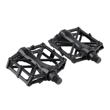

1 Pair Ultralight Aluminum Alloy Bicycle Pedals Mountain Bike Pedal MTB Road Cycling Riding Alloy Wellgo Pedal Treadle Black