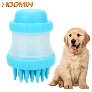 

HOOMIN Pet Bathing Tool Palm-Sized Dog Massage Brush Cleaning Washing Bath Comfortable Massager Shower Tool Dog Accessories