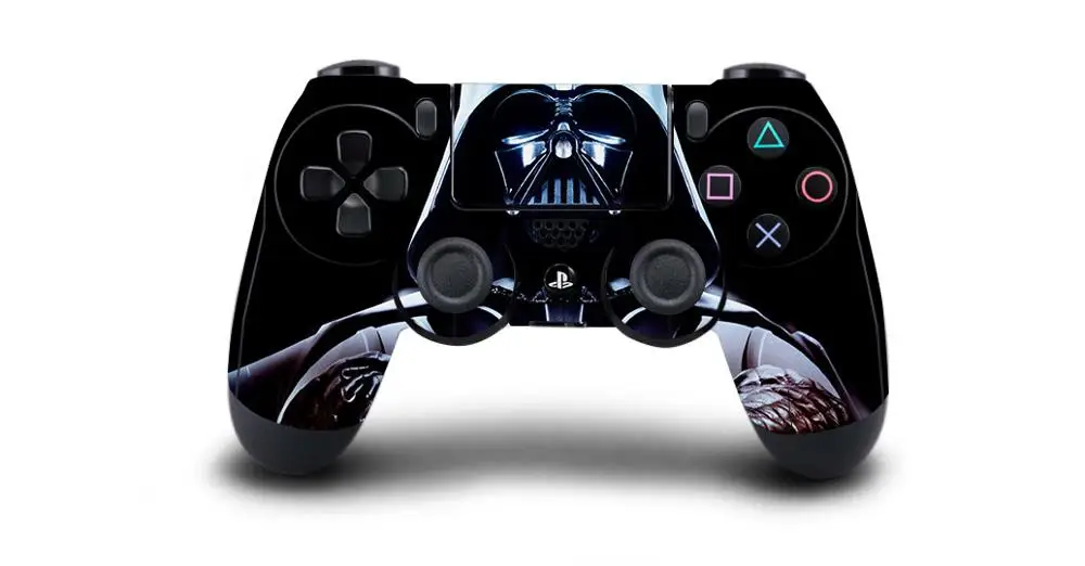 Звездные войны Защитная крышка наклейка для PS4 контроллер кожи для Playstation 4 Pro тонкая наклейка PS4 Кожа Наклейка аксессуары - Цвет: QBTM1104