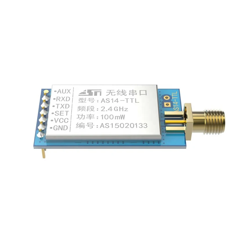 Беспроводной Модуль Uart с антенной Nrf24l01 1 пара радиочастотных трансиверов 2 4 ГГц