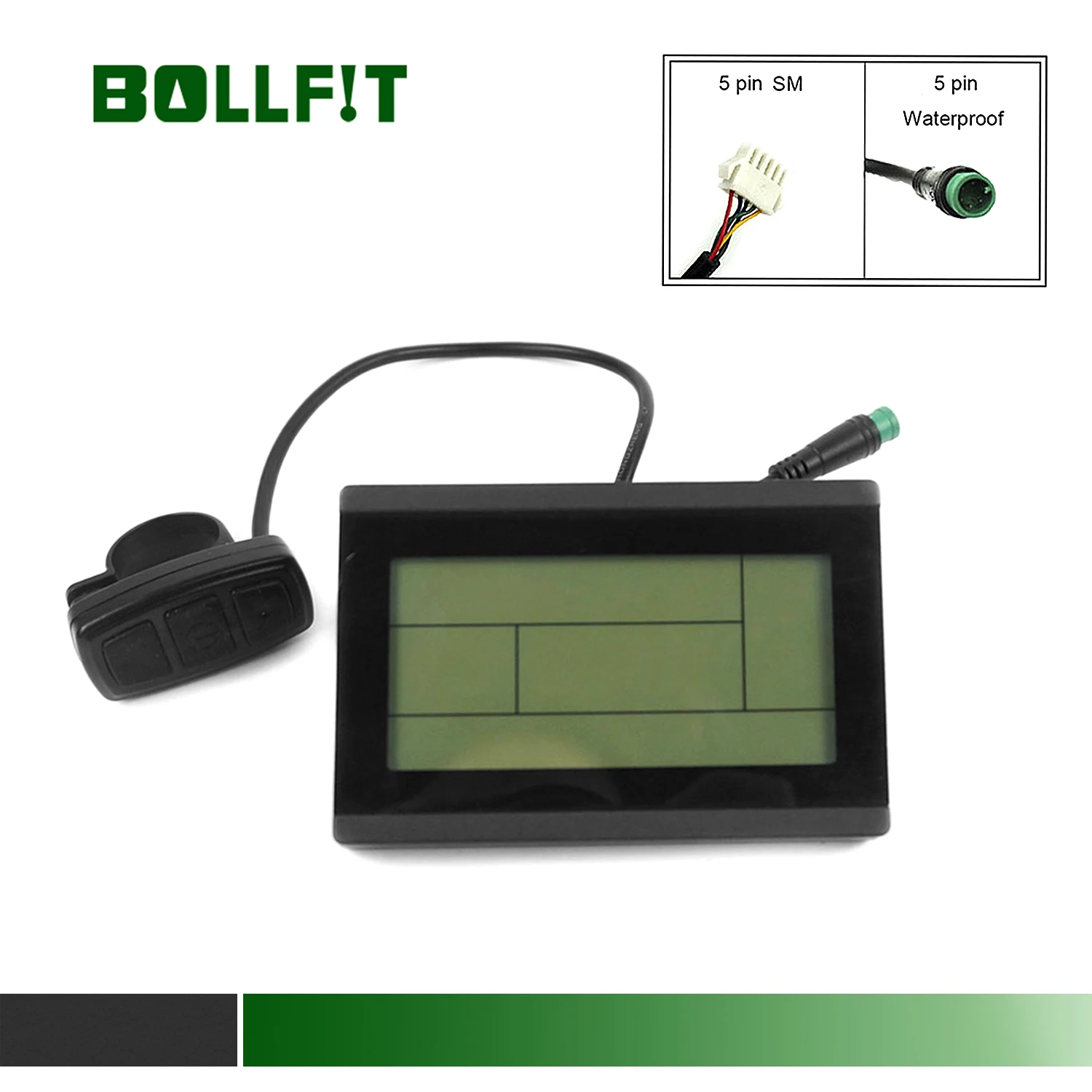 E-bike Display KT-lcd3 Intelligent Control Panel 24V 36V 48V 72V KT Display