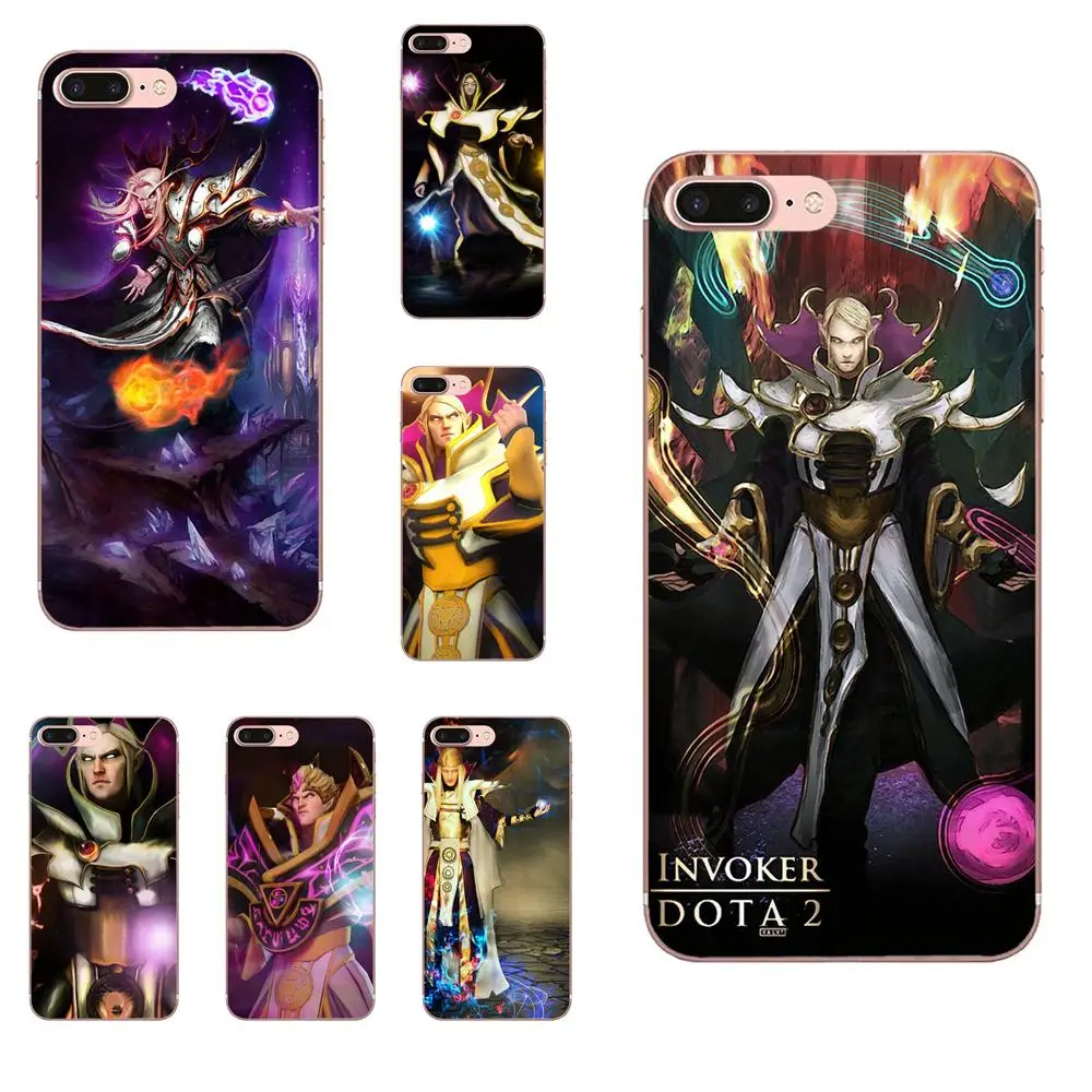 Чехол для мобильного телефона Invoker Dota Samsung Galaxy Note 8 9 10 Pro S4 S5 S6 S7 S8 S9 S10 S11 S11E S20 Edge Plus