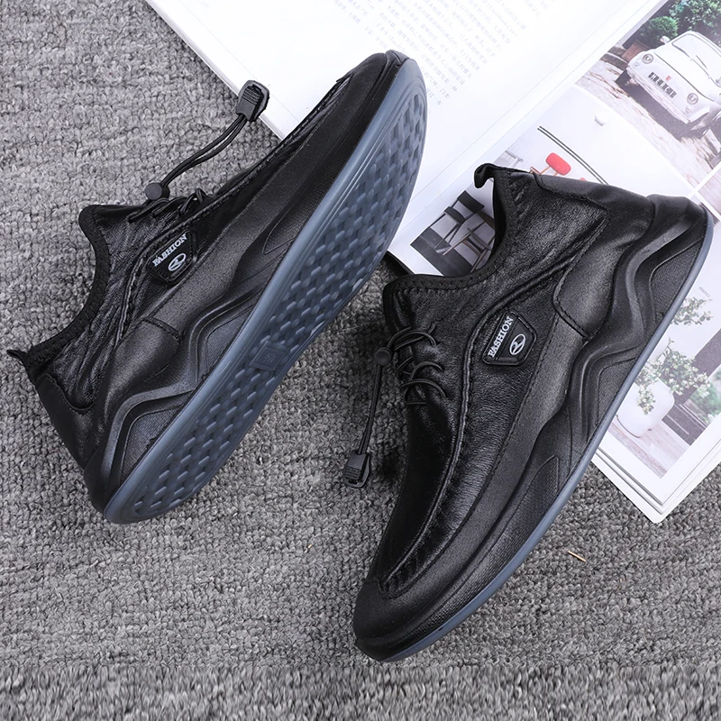 Flat Loafer Man Car Shoes Male Outdoor Office Business Dress New Fashion Mens Walking Shoes Zapatos Hombre Chaussures Size 39-46