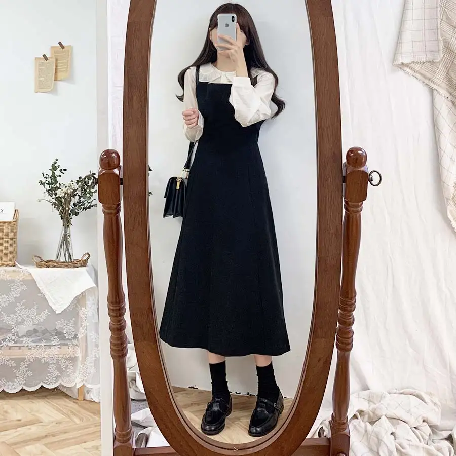 new S-XL Plus size Autumn Dress Girls Boho Party Female Vintage Dress Long Sleeveless sundress Women Dresses Long Robe Vestido new S-XL Plus size Autumn Dress Girls Boho Party Female Vintage Dress Long Sleeveless sundress Women Dresses Long Robe Vestido