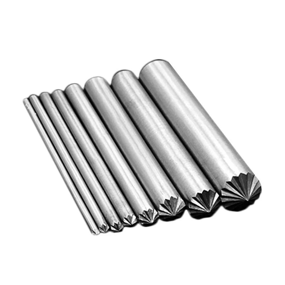 Flowering Puncher Screw Metal Eyelet Tool Installation Tool Leather Hole Eyelet Leather Craft DIY Punching Tool 3-15mm