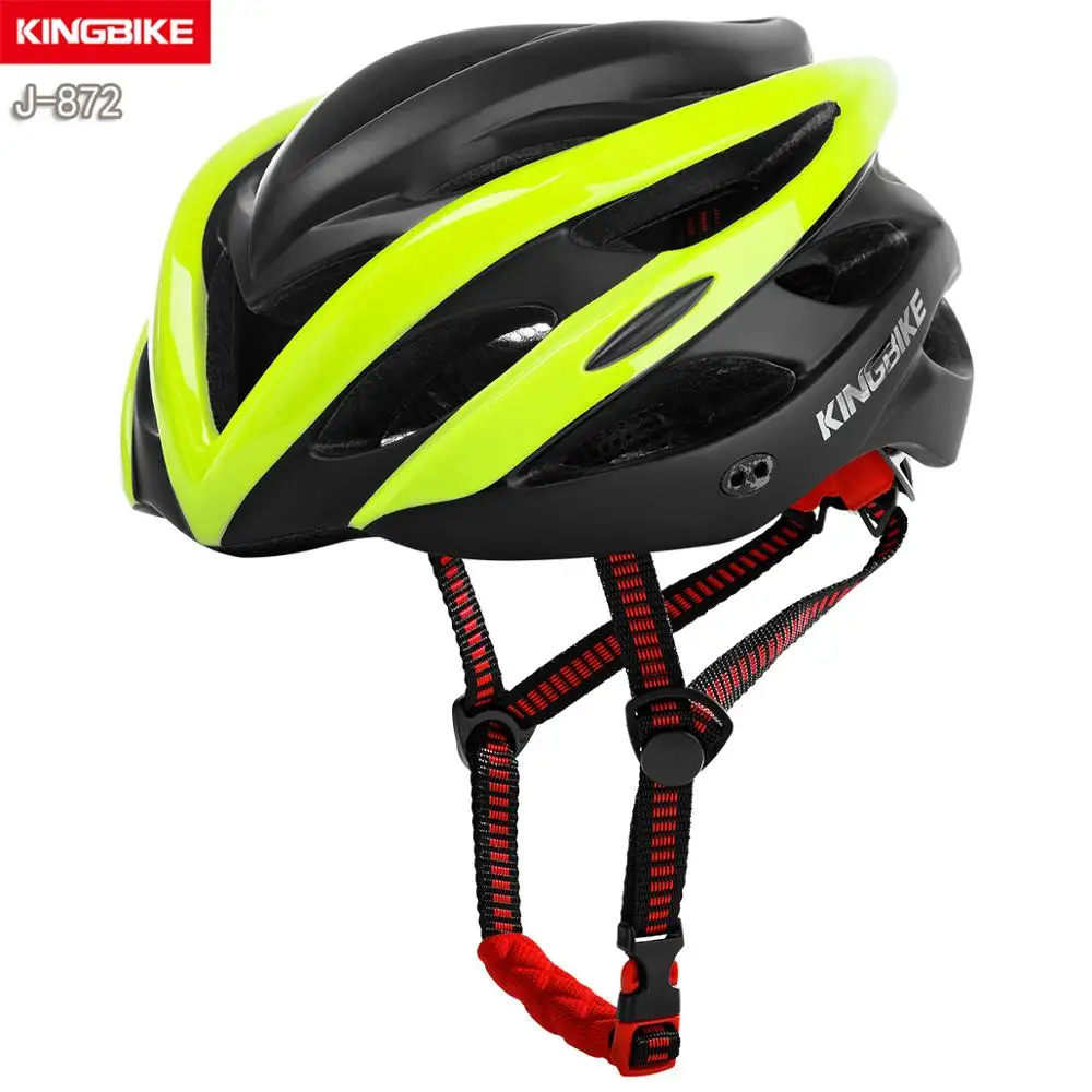 Шлем велосипедный KINGBIKE матовый черный ультралегкий дышащий для горных