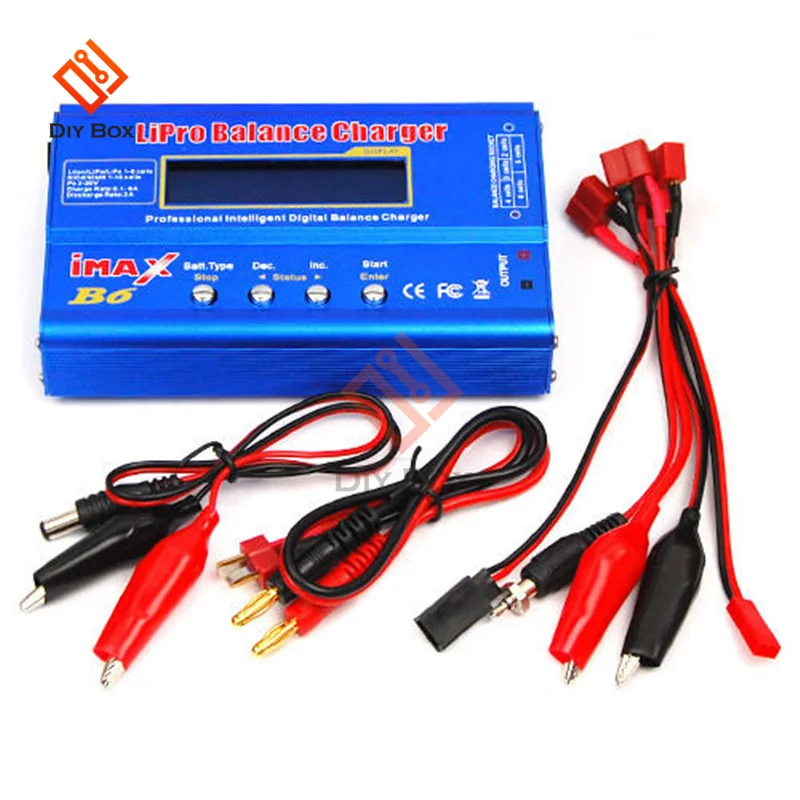 Chargeur LiPo NiMH Imax B6AC 50W avec adaptateur EU