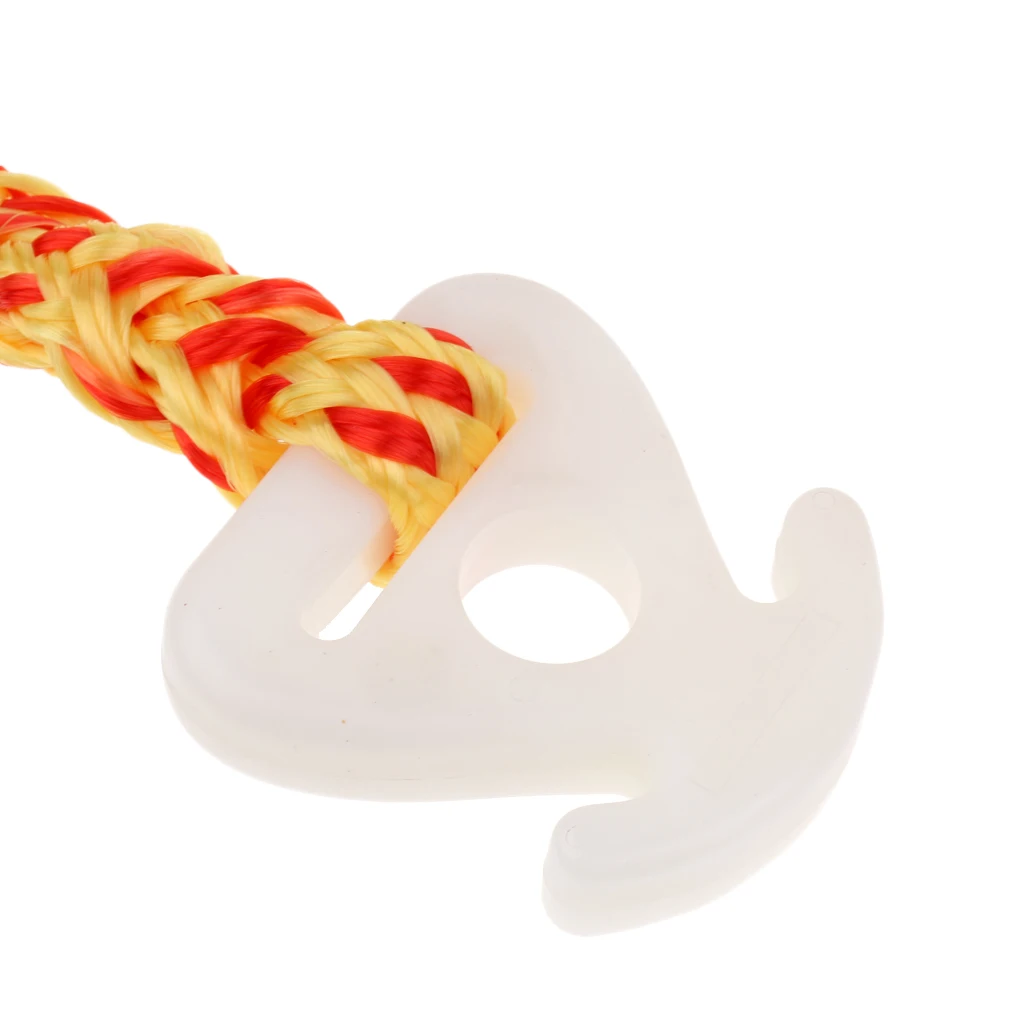 3 Pieces Towable Tube Rope Connector Tow Boat Harness Connection Yellow Red