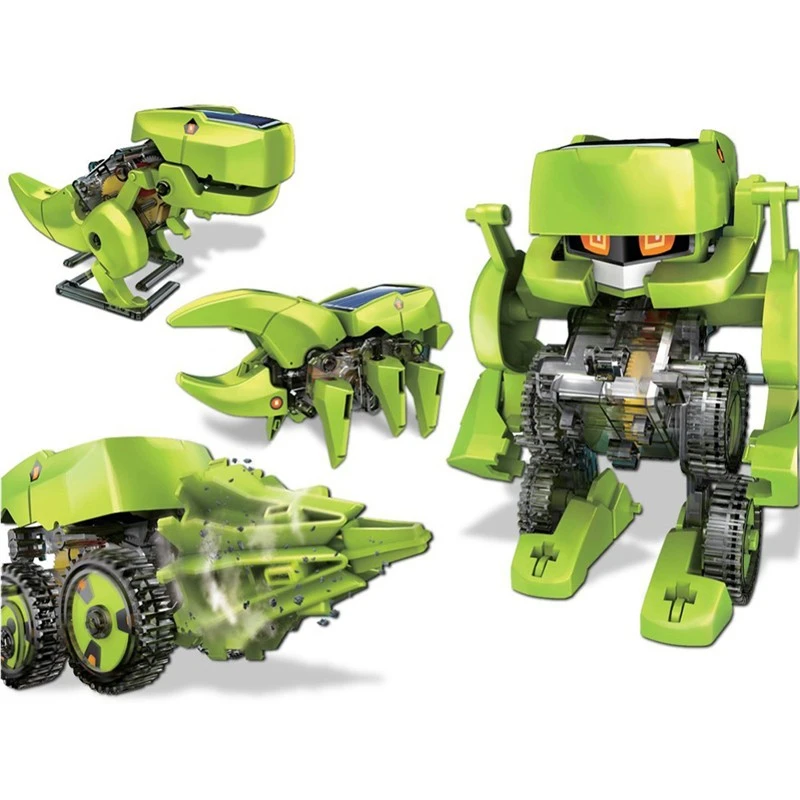solar powered robot toy