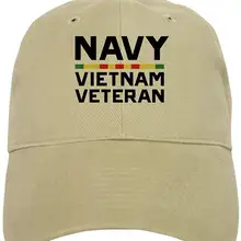 Бейсбольная кепка ветерана США ВМС Вьетнама