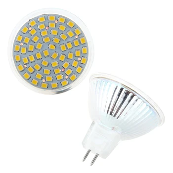 通販 1個MR16 GU5、3 60 Led 3528 Smd 3ワットスポットライト電球ウォームホワイト12v & 1個MR16ハイパワー4 Ledスポットライトスポットライト