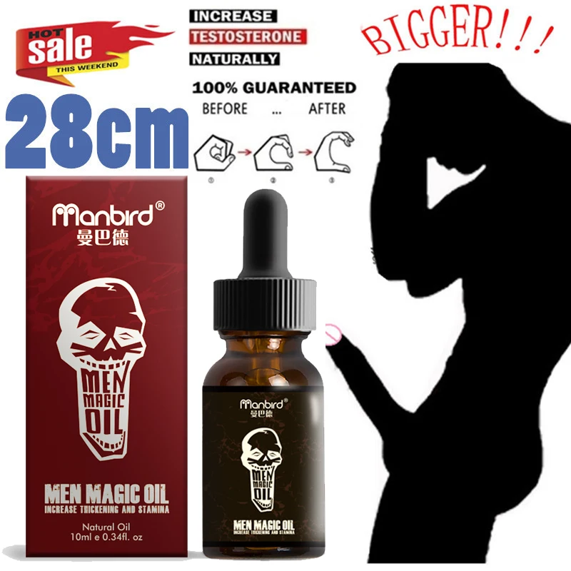 5Pcs Penis Thickening Growth Man Massage Oil Cock Erection Bigger Care Health Penile Men Enlarger Essential Sex | Красота и здоровье