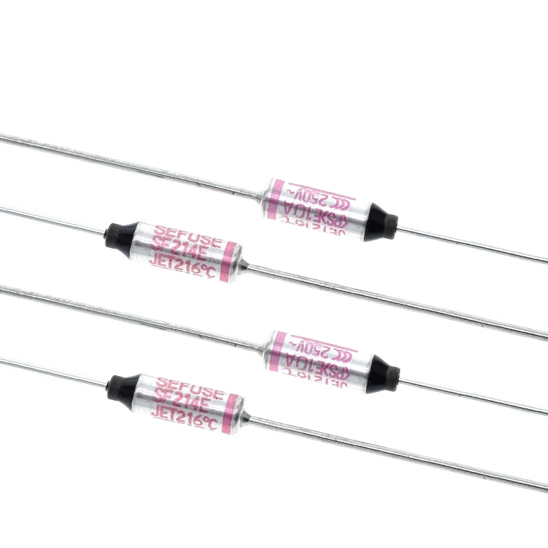 TZT 10/30 Stück SF214E DIP SEFUSE Thermosicherungen für NEC Thermosicherung 216°C 216 Grad 10A 250V Celsius Stromkreisabschaltung Thermosicherung – Detail 2