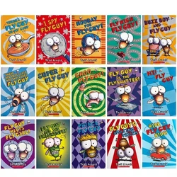 15 Books / Set English Usborne Books for Children Kids Picture Books Baby Famous Story The Fly Guy Series Fun Reading Story Book