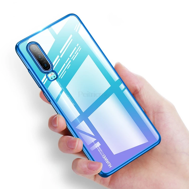 Мягкий ТПУ Прозрачный чехол для телефона huawei Honor mate 30 20 10 Lite P20 P30 Pro 8X 9X 8A 8C P Smart Z 2019