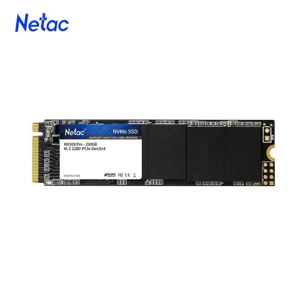 Внутренний жесткий диск Netac M2 SSD 128 ГБ M.2 2280 nvme m2 Pcie 256 512 1 ТБ |