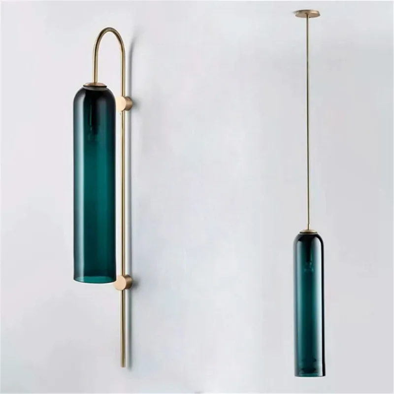 

Nordic Creative Bedroom Wall Light Modern Art Glass Lamp Dining Room Hotel Designer Studio Light Wall Mount Light Fixtures