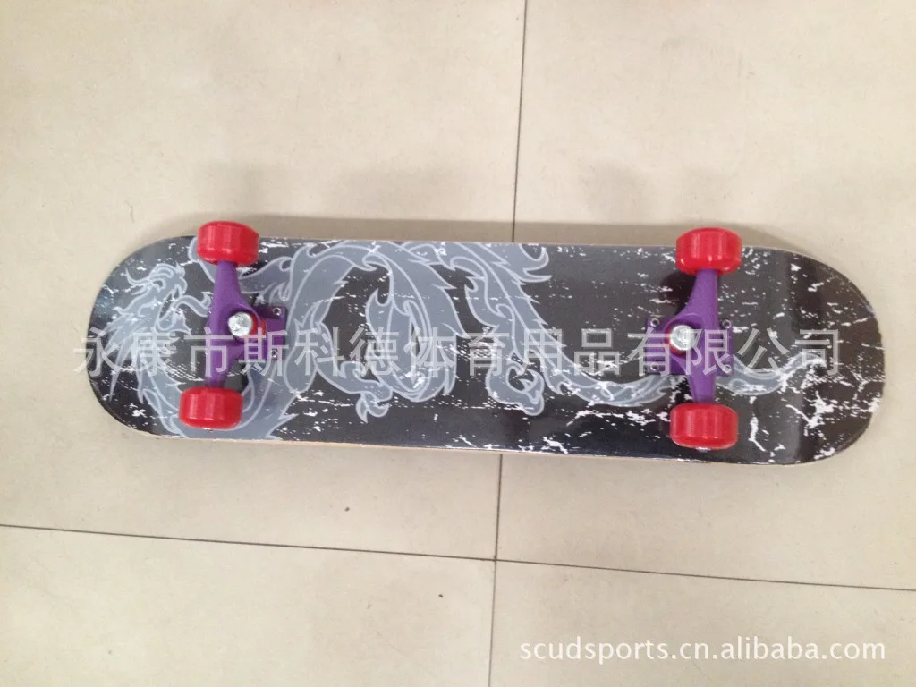 

Fully Northeast Maple Skateboard Four Wheel Skateboard Adult Top Grade Skateboard Profession Motion Skateboard 3108