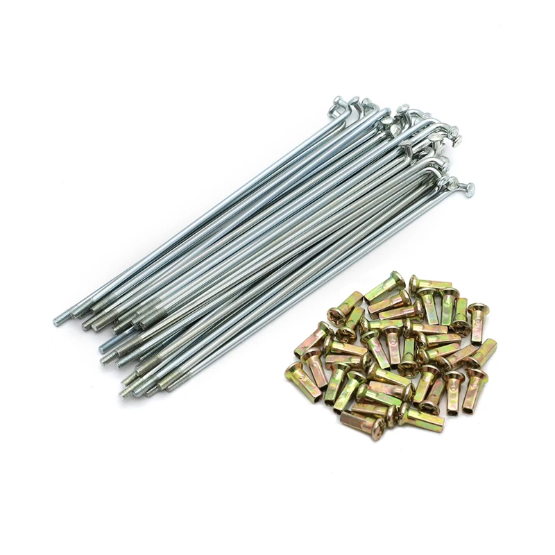 36Pcs Raggi Posteriore Tettarelle Da Biberon Set Per Honda Xr80R 1990 - 2003 Crf80F 2004 - 2009 Crf 80F 2011 - 2013 97284-42091-K0 97766-42090-K0