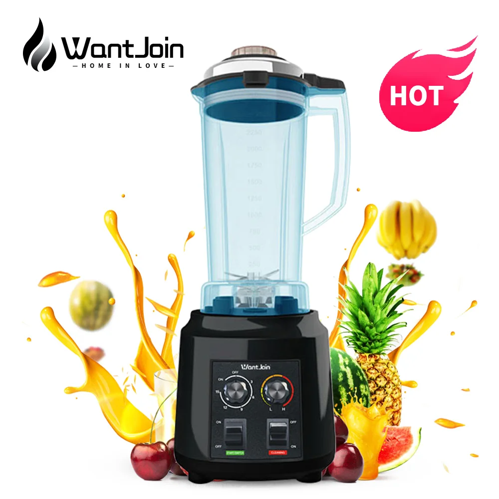 indvirkning billet Portico Wantjoin 3l High Speed Commercial Kitchenaid Blender Mixer Professional  Kitchen Electric Juicer Blender For Smoothies Juice - Blenders - AliExpress